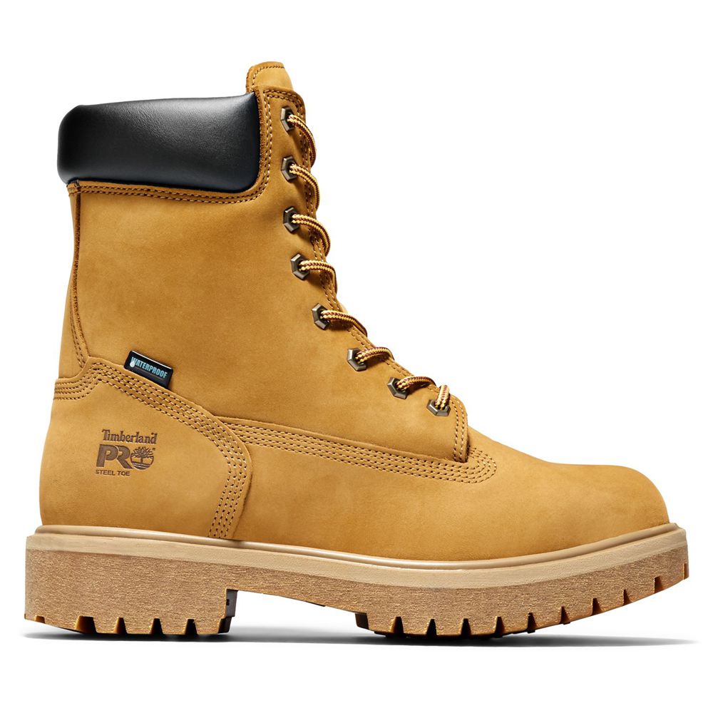 Botas Masculino - Timberland Pro Direct Attach 8\" Steel Toe - DMAJP8532 - Marrom